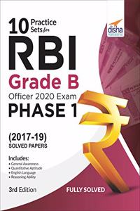 10 Practice Sets for RBI Grade B Officers Exam 2021 Phase 1 - 3rd Edition