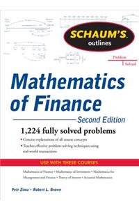 Schaum's Outline of  Mathematics of Finance, Second Edition