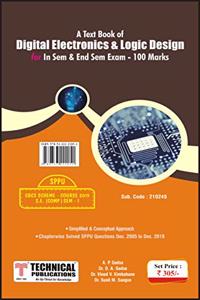Digital Electronics & Logic Design for SPPU 19 Course (SE - I - Comp.- 210245) Includes In Sem & End Sem Exam - 100 marks