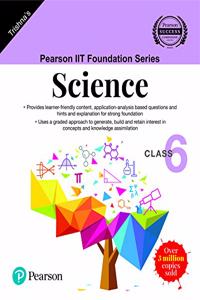 Pearson IIT Foundation Series - Science - Class 6 (Old Edition)