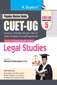 CUET-UG : Section-II (Domain Specific Subject : Legal Studies) Entrance Test (Books Series-5)