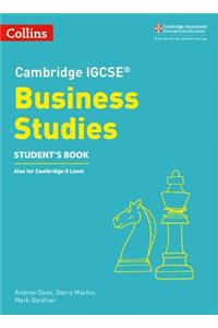 Cambridge Igcse(r) Business Studies Student Book