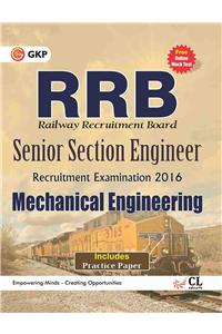 Guide to RRB Mechanical Engg. (SENIOR SECTION ENGINEER) 2016