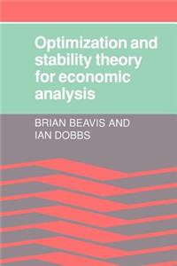 Optimization and Stability Theory for Economic Analysis