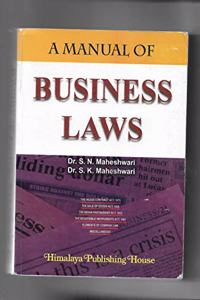Manual Of Business Laws