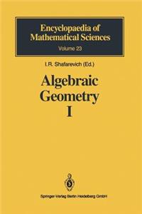 Algebraic Geometry I