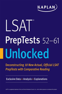 LSAT Preptests 52-61 Unlocked