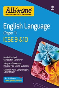All In One English Language ICSE Class 9 and 10 2021-22