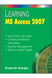 Learning MS Access 2007