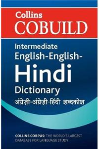 Collins Cobuild Intermediate English-English-Hindi Dictionary