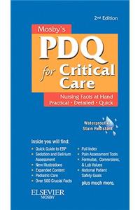 Mosby's Nursing PDQ for Critical Care