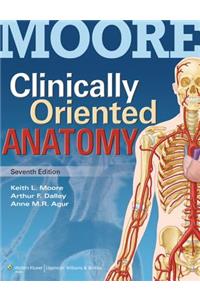 Moore Clinically Oriented Anatomy 7e Text & Moore's Clinical Anatomy Review, Powered by Prepu Package