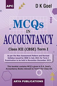 MCQs in Accountancy, Term- I, Class-XII (For Nov-De. 2021 Examination)