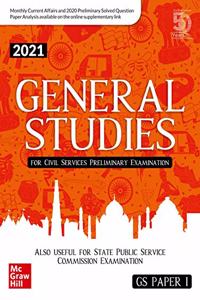 General Studies Paper 1 2021 for Civil Services Preliminary Examination and State Examinations