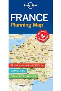 Lonely Planet France Planning Map 1