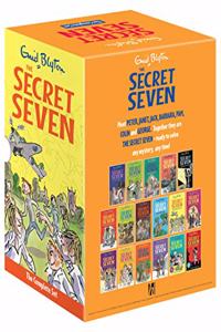 SECRET SEVEN COMPLETE BOX SET OF 17 TITLES