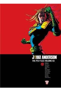 Judge Anderson: The Psi Files Volume 03