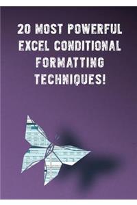 20 Most Powerful Excel Conditional Formatting Techniques!
