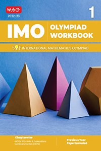 International Mathematics Olympiad (IMO) Work Book for Class 1 - MCQs, Previous Years Solved Paper and Achievers Section - Olympiad Books For 2022-2023 Exam
