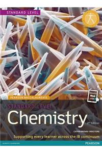 Pearson Baccalaureate Chemistry Standard Level 2nd edition print and ebook bundle for the IB Diploma