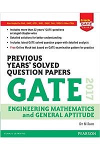 Previous Years’ Solved Question Papers GATE 2017 Engineering Mathematics and General Aptitude