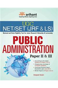 UGC NET / SET (JRF & LS) Public Administration Paper 2 & 3