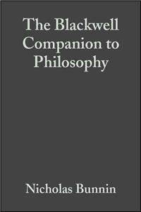 Blackwell Companion to Philosophy