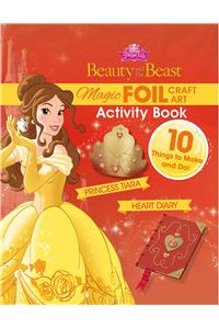 Disney Princess Beauty and the Beast Magic Foil Craft Art