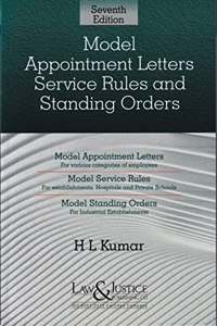 Model Appointment Letters Service Rules and Standing Orders