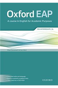 Oxford EAP: Pre-Intermediate/B1: Student's Book and DVD-ROM Pack