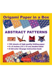 Origami Paper in a Box - Abstract Patterns