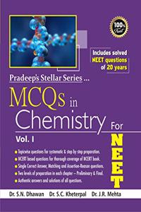 Pradeep's Stellar Series Mcqs In Chemistry For Neet: Vol. 1
