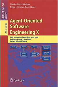 Agent-Oriented Software Engineering X