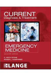 CURRENT Diagnosis and Treatment Emergency Medicine, Seventh Edition