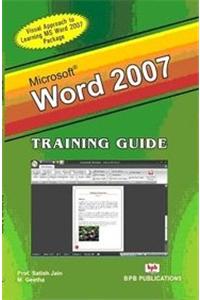 Microsoft Word 2007 Training Guide
