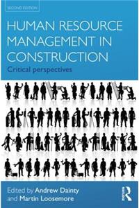 Human Resource Management in Construction