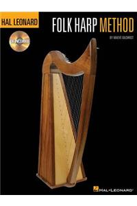 Hal Leonard Folk Harp Method Book/Online Audio