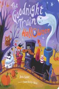 Goodnight Train Halloween Board Book