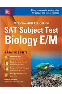 McGraw-Hill Education SAT Subject Test Biology E/M