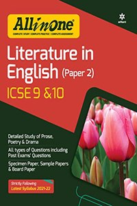 All In One English Literature ICSE Class 9 and 10 2021-22