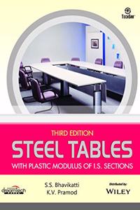 Steel Tables with Plastic Modulus of I.S. Sections, 3ed