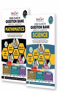 Educart CBSE Class 10 Maths & Science Question Banks On New Pattern 2022-23