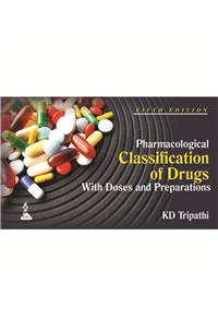 Pharmacological Classification of Drugs with Doses and Preparations