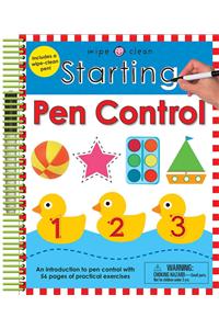 Wipe Clean: Starting Pen Control