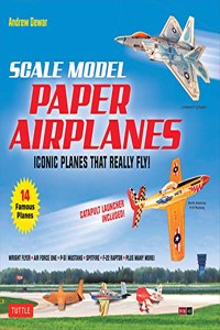 Scale Model Paper Airplanes Kit