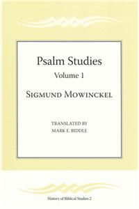 Psalm Studies, Volume 1