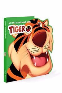 MyÂ FirstÂ ShapedÂ BoardÂ bookÂ - Tiger, Die-Cut Animals, Picture Book for Children