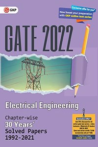 Gate 2022 Electrical Engineering 30 Years Chapterwise Solved Paper (1992-2021)