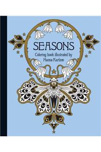 Seasons Coloring Book