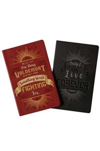 Harry Potter: Character Notebook Collection. Set of 2: Harry and Voldemort